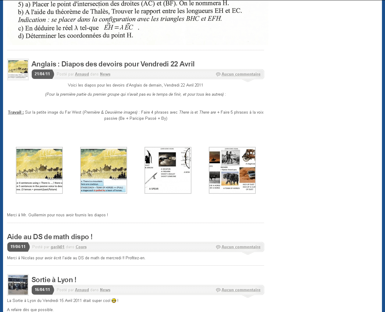 Another teachers content on Bahut.fr.ht