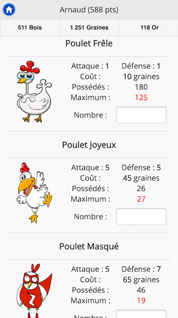 Chickens Poulet Army